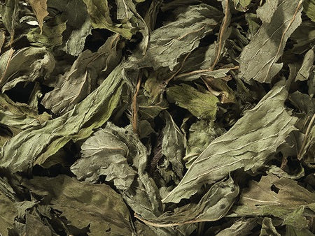 Loose herbs peppermint cut organic
