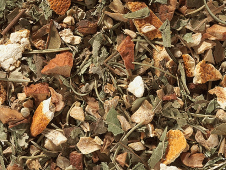 Green ginger herbal tea