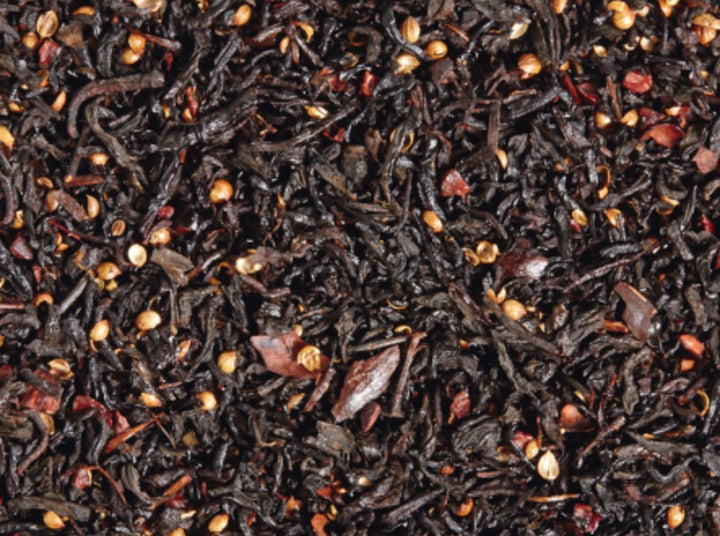Black tea chocolate