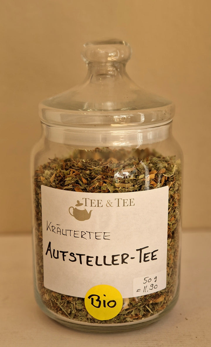 Hausmischung:  Aufsteller-Tee