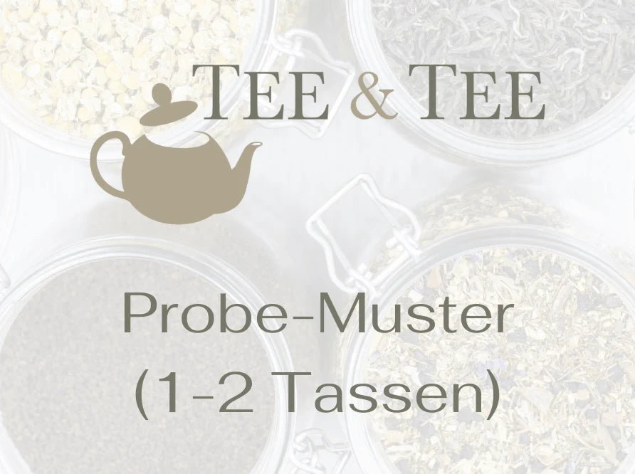Muster Grüntee Erdbeer Holunder Mohnblüten