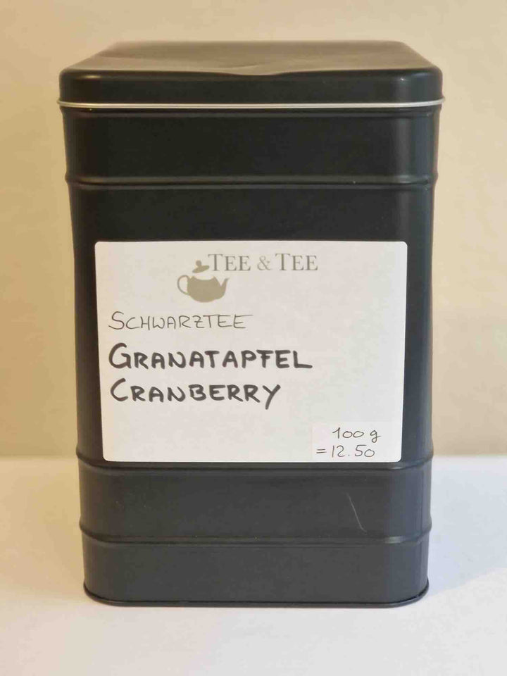 Thé noir à la grenade et aux canneberges