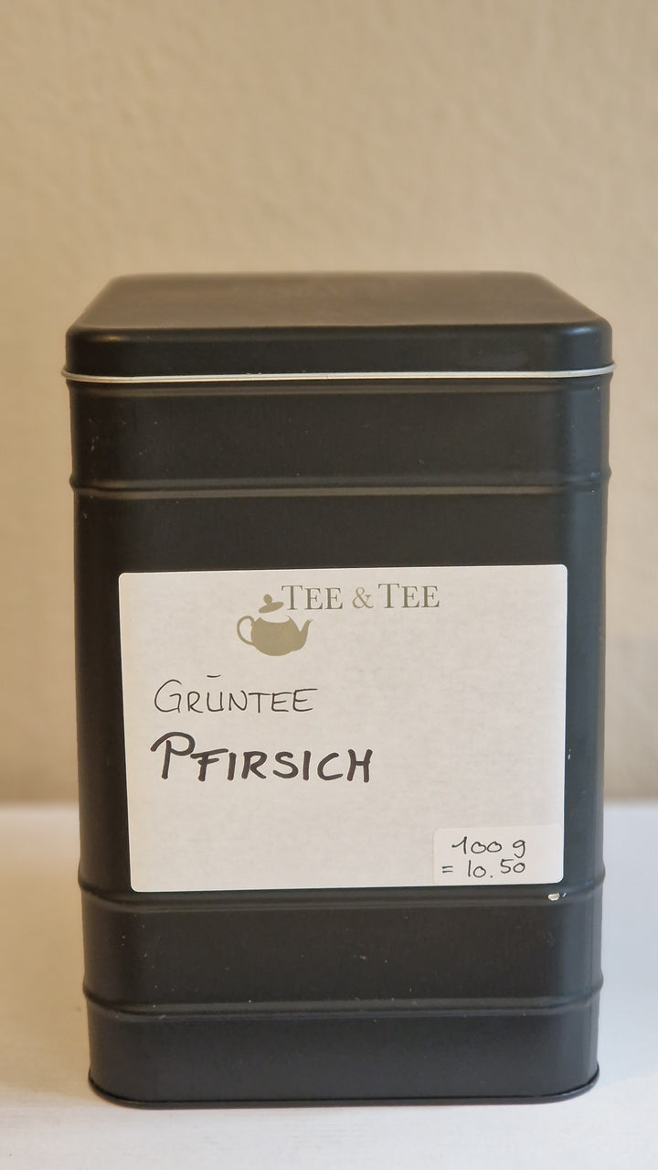 Grüntee Pfirsich