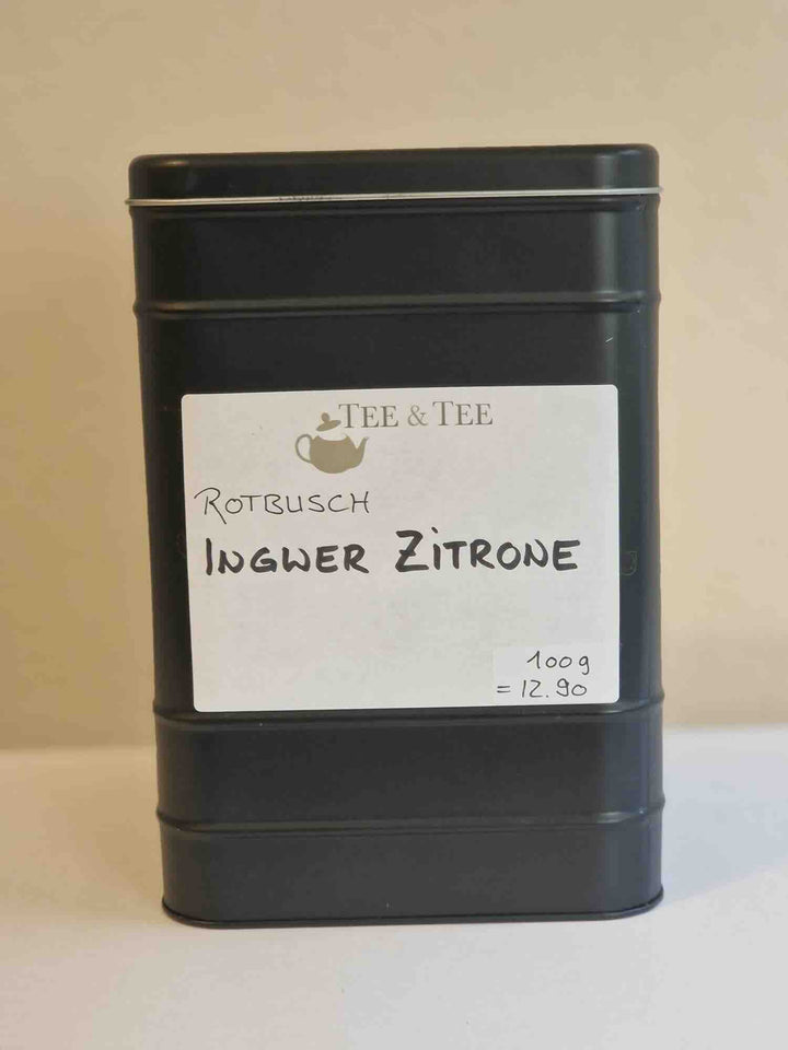 Rotbusch Zitronen Ingwer